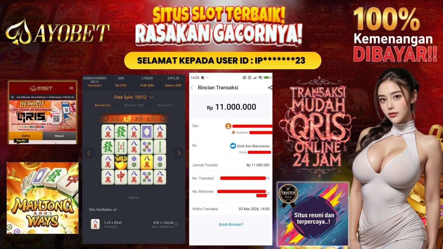 AYOBET JACKPOT SLOT MAHJONG WAYS